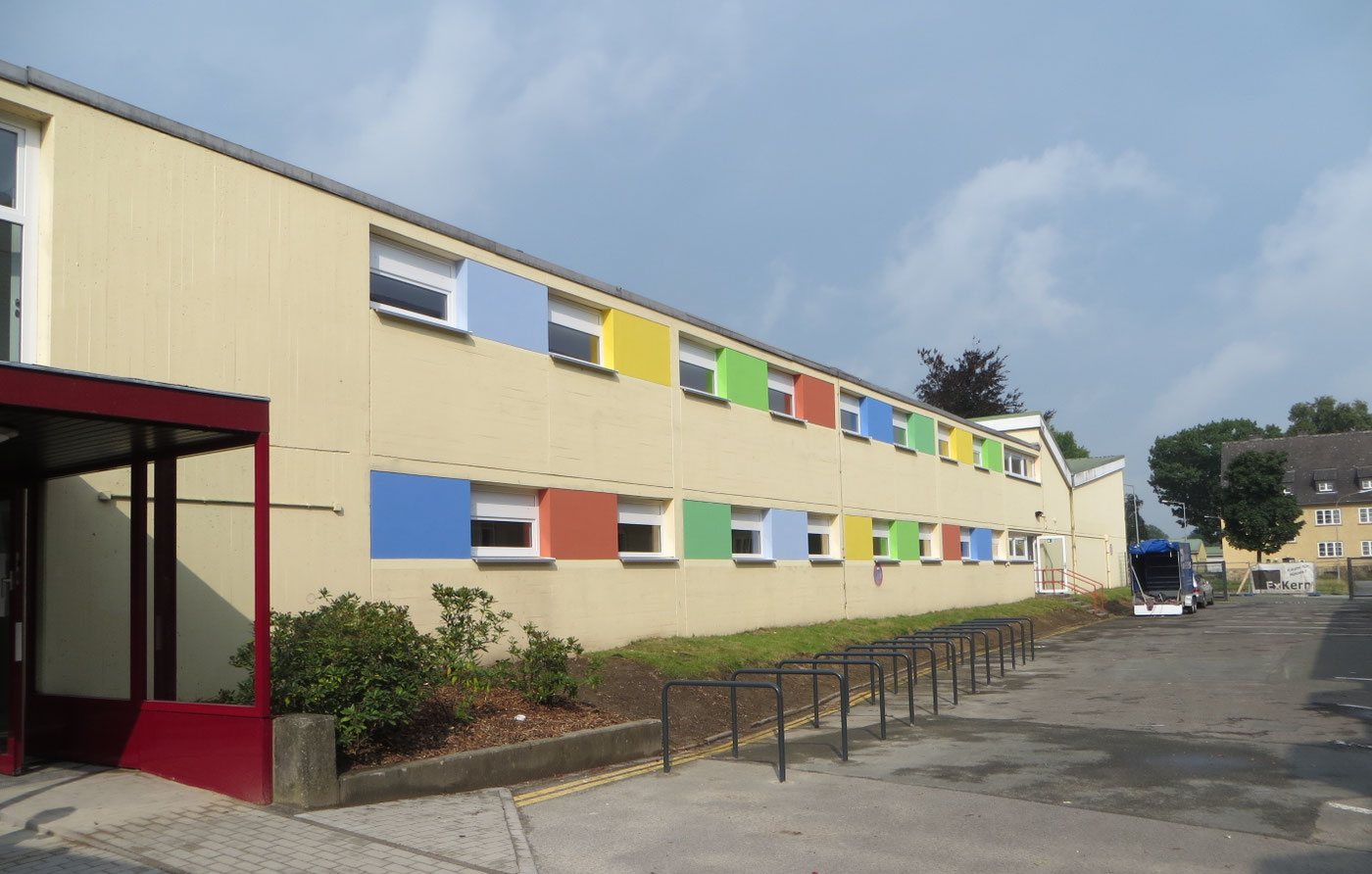 Umbau einer ehemaligen britischen Schule zur Kita, Münster-Gievenbeck