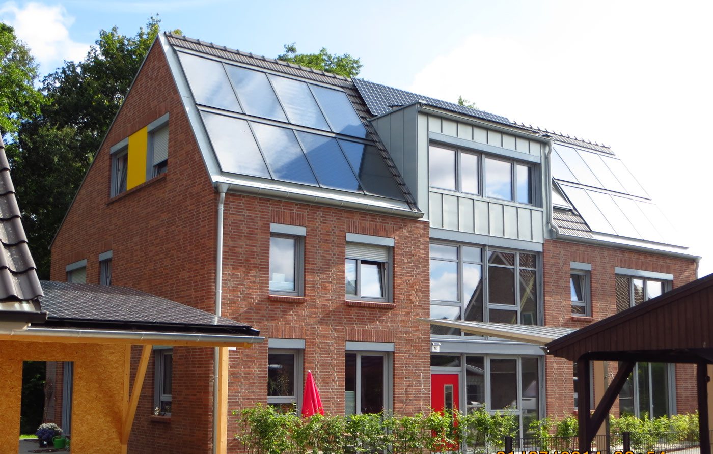 Mehrfamilien-Passivhaus in Münster