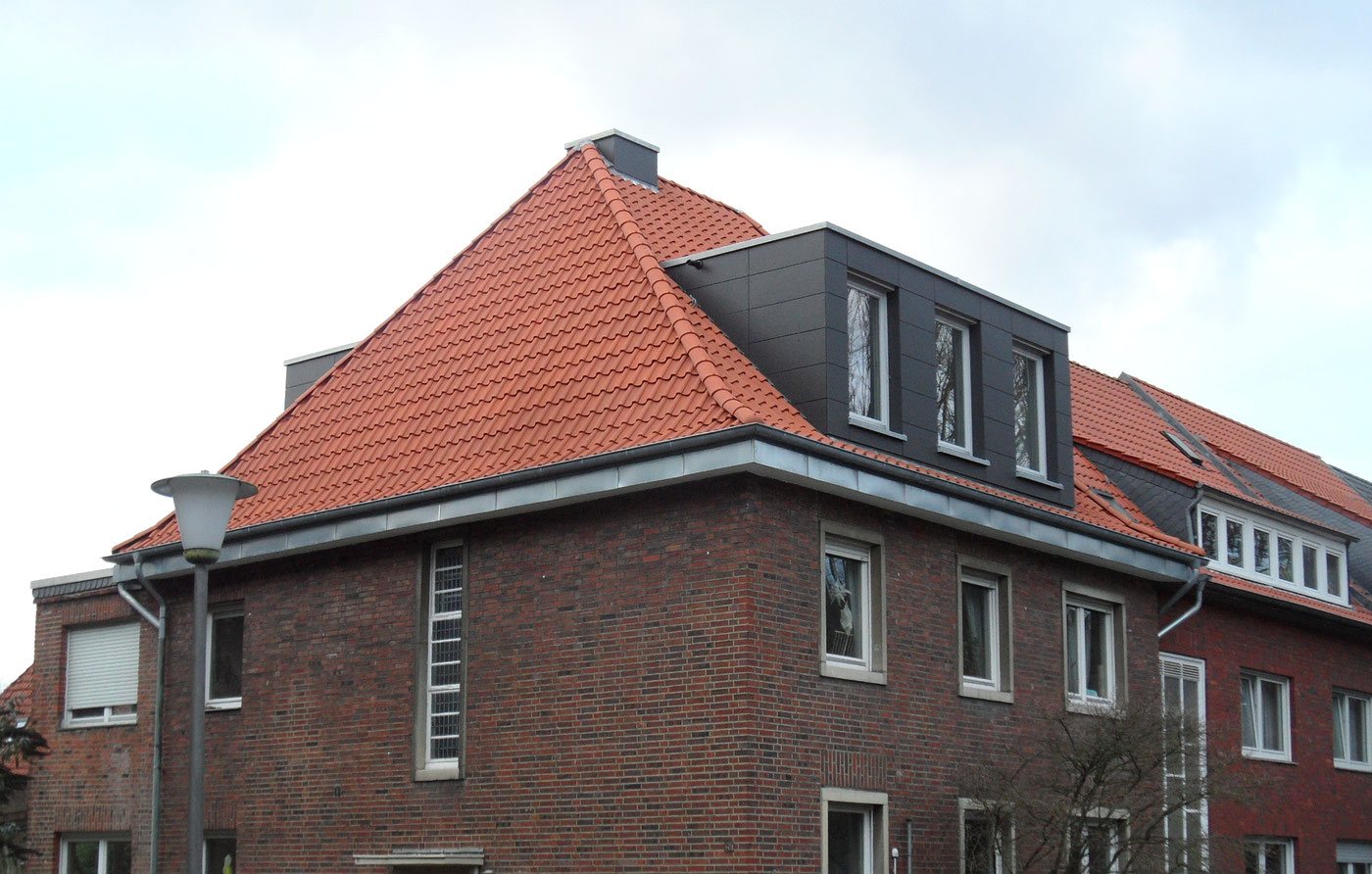 Umbau und Dachsanierung eines Mehrfamilienhauses, Münster